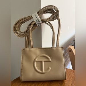 Telfar Small Cream Bag NWT